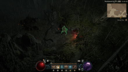 Diablo 4 - Altar of Lilith #147 Scosglen The Downs Map