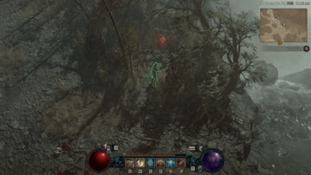 Diablo 4 - Altar of Lilith #159 Scosglen Highland Wilds Map