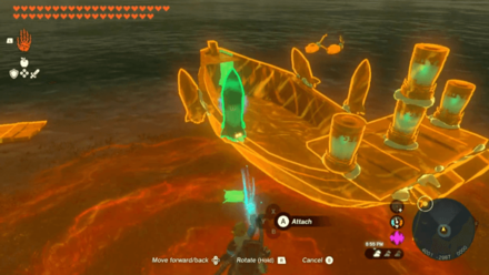Zelda Tears of the Kingdom TOTK - Rebuild the Boat