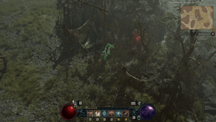 Diablo 4 - Altar of Lilith #128 Scosglen Deep Forest Map