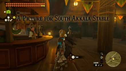 Tears of the Kingdom TOTK A Picture for South Akkala Stable How to Unlock