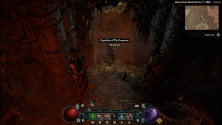 Diablo 4 - Sepulcher of the Forsworn Kehjistan Altar of Ruin Map