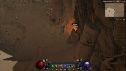 Diablo 4 - Inferno Kehjistan Amber Sands Map