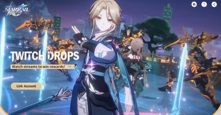 Honkai Star Rail - Twitch Drop Link Account Website