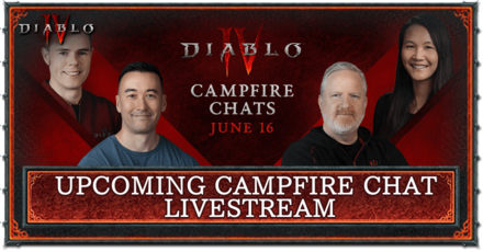 Diablo 4 - Upcoming Livestream Banner