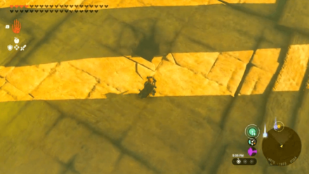 TOTK - Destroy the Crack on the Ground