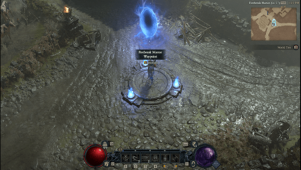 Diablo 4 - Firebreak Manor Scosglen Firebreak Manor Map