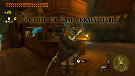 Tears of the Kingdom TOTK A Picture for East Akkala Stable How to Unlock
