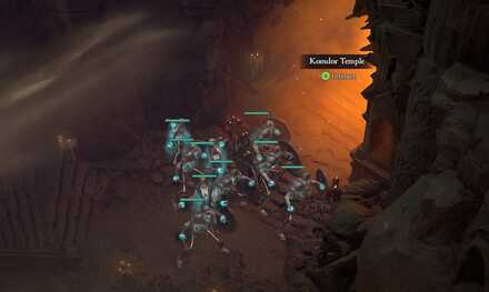 Diablo 4 - Komdor Temple Dry Steppes The Scarred Coast Map