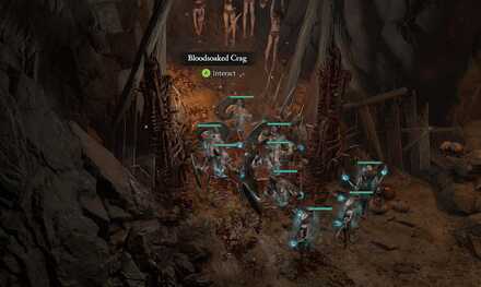 Diablo 4 - Bloodsoaked Crag Dry Steppes Untamed Scarps Map