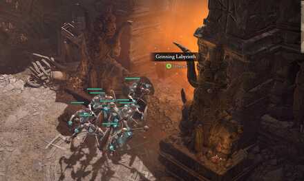 Diablo 4 - Grinning Labyrinth Dry Steppes Khargai Crags Map