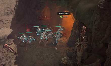 Diablo 4 - Buried Halls Dry Steppes Jakha Basin Map