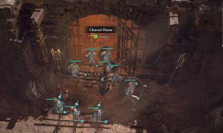 Diablo 4 - Charnel House Dry Steppes Untamed Scarps Map