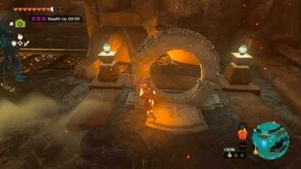 Zelda TotK -  Fire Temple Zonai Terminal