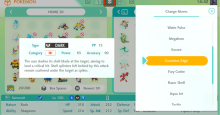 Pokemon SV - How to Change Moves in Pokemon HOME Step 5