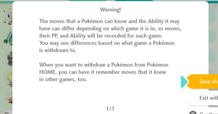 Pokemon SV - How to Change Moves in Pokemon HOME Step 6