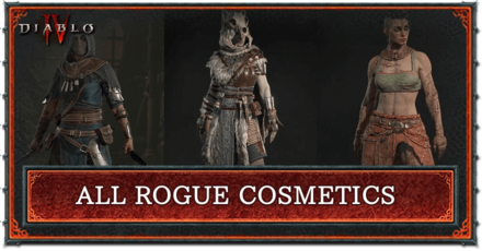 Diablo 4 - List of All Rogue Transmogs and Cosmetics