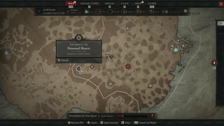 Diablo 4 Poisoned Hearts - Return to Gulyas Hovel