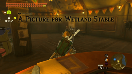 Tears of the Kingdom TOTK A Picture for Wetland Stable How to Unlock