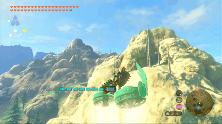 TOTK - A Picture for Outskirt Stable Look for Cherry Blossom Tree