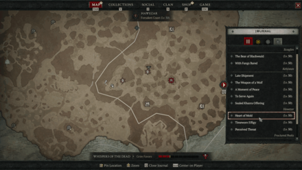Diablo 4 - Timeworn Effigy Map View