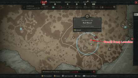 Diablo 4 Find the Bandit Camp