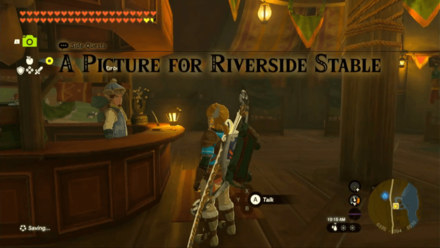 Tears of the Kingdom TOTK A Picture for Riverside Stable How to Unlock
