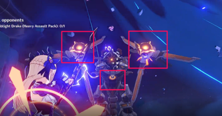 Genshin - Hit the Boss Cores When It’s in Aerial Mode - Core Locations