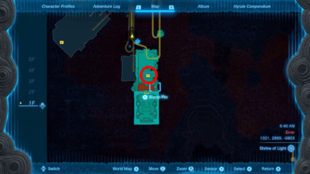 Zelda TotK - Fire Temple Treasure Chest #2 1F