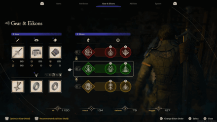 FF16 - Changing Eikons Order