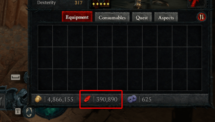 Diablo 4 - Farm 390000 Red Dust