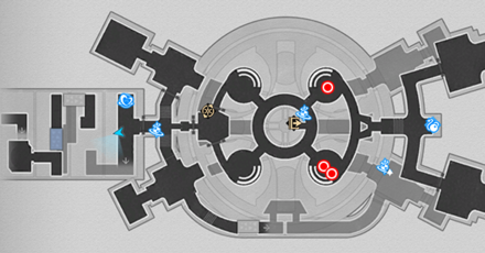 Honkai Star Rail - Honkai Star Rail - Storage Zone Enemy Locations F1