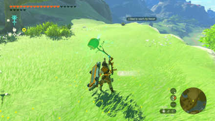 Tears of the Kingdom TOTK - Frozen Gourmet Meat Duplication Glitch Step 1