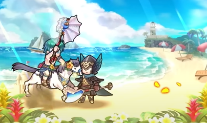 Summer Ephraim Attack Fire Emblem Heroes FEH