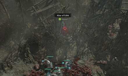 Diablo 4 - Altar of Lilith #25 Fractured Peaks Gale Valley Map