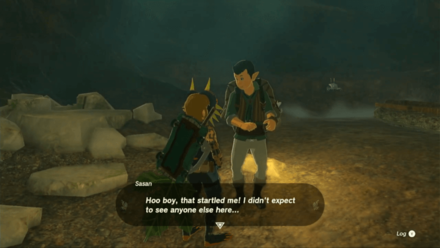 Tears of the Kingdom - Talk to Sasan