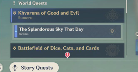Genshin - Developers Discussion for Version 3.8 - Quest Menu Display