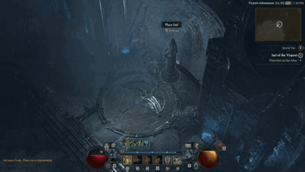Diablo 4 - Place Izel on the Altar