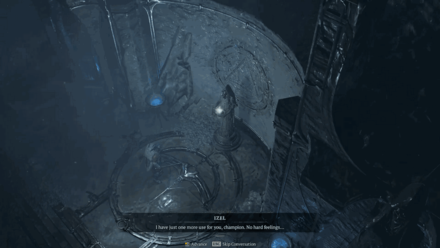 Diablo 4 - Speak with Izel