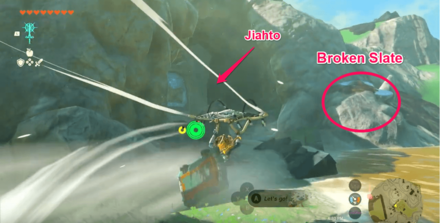 Zelda TotK - Toto Lake Broken Slate