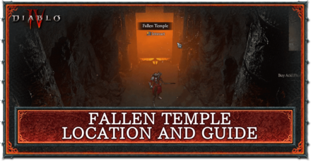 Diablo 4 - Fallen Temple Location and Guide Banner