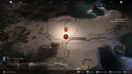 FF16 - The Greatwood Map