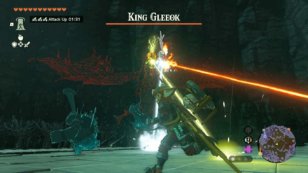 Zelda TotK - King Gleeok Gleeok Den