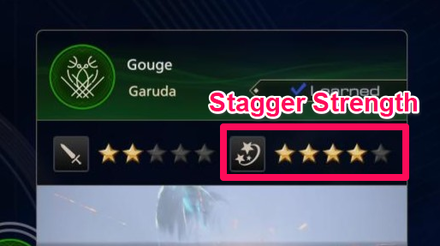 FF16 - Stagger Strength of Abilities