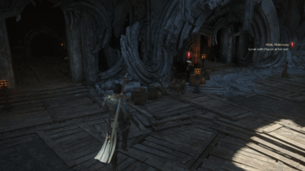 FINAL FANTASY 16 - Hide, Hideaway - Speak with Charon at her stall