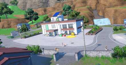 Mossui Town The Teal Mask DLC Pokemon SV