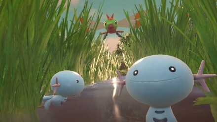 Johto Pokemon in Mossui Town Rice Paddy