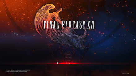 Final Fantasy 16 - Config Title Screen