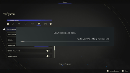 Final Fantasy 16 - Language App Data Download