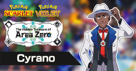 Pokemon Scarlet and Violet SV - Cyrano Top Banner